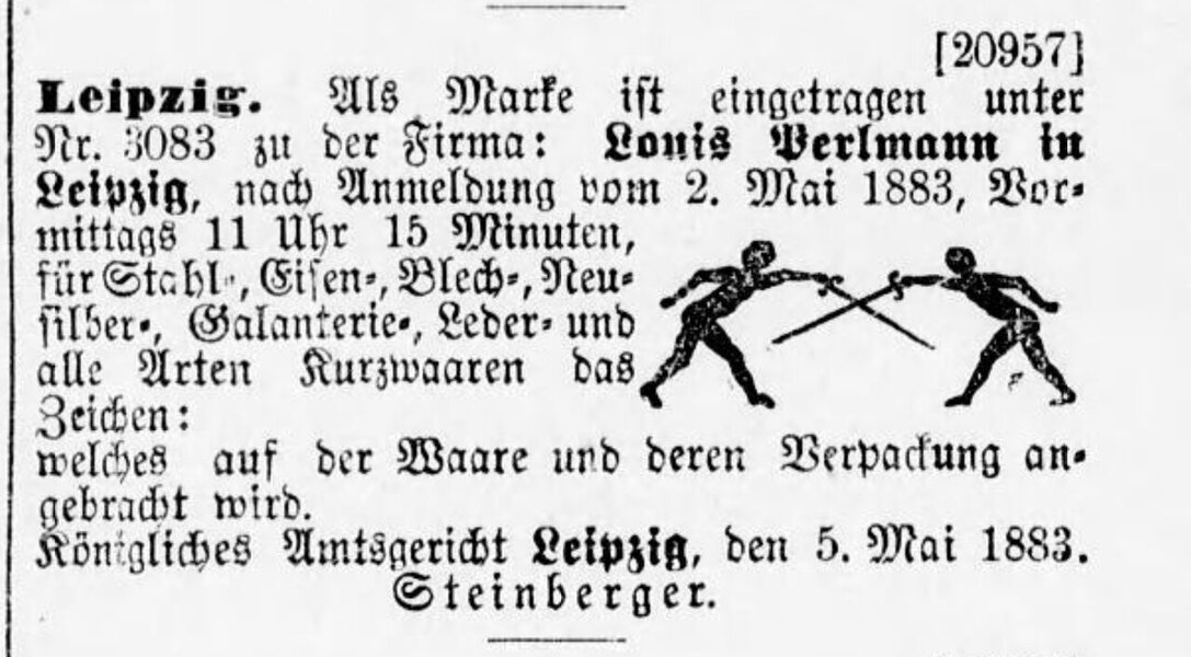 1883-05-02_Louis Perlmann (Leipzig) - Warenzeichen zwei Fechter.jpg